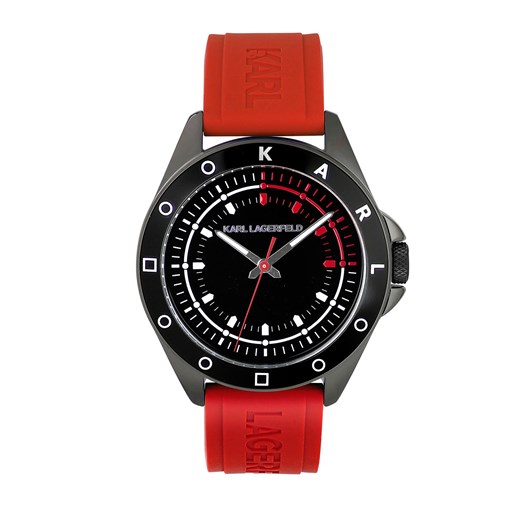 Zegarek czerwony Karl Lagerfeld 