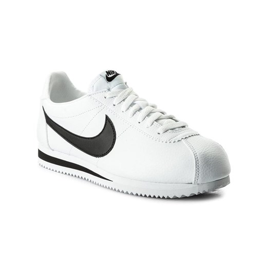 Buty sportowe męskie Nike cortez skórzane białe 