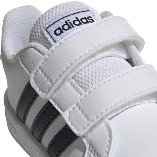 Buty sportowe dziecięce Adidas gładkie białe 