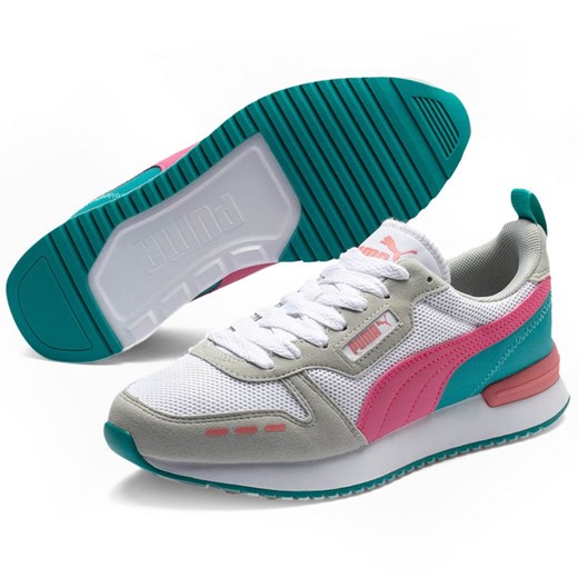 Buty sportowe damskie Puma wiązane zamszowe 