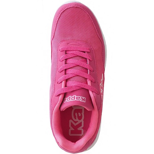 Kappa buty sportowe damskie płaskie różowe wiązane 