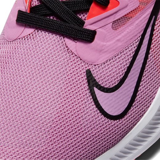 Buty sportowe damskie Nike wielokolorowe na wiosnę na płaskiej podeszwie sznurowane 