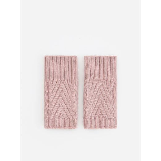 Reserved - Długie rękawiczki bez palców - Różowy Reserved M/L Reserved
