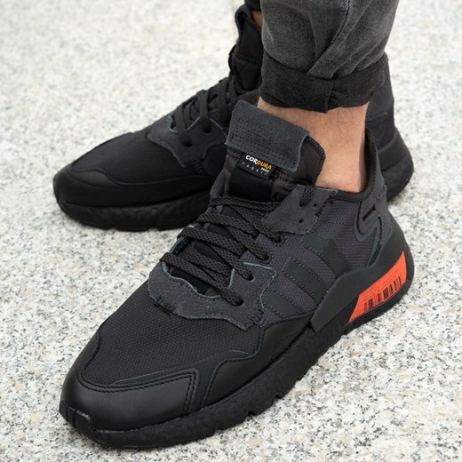 Buty sportowe czarne Adidas Nite Jogger FV3618 42 2/3 okazja Sneaker Peeker