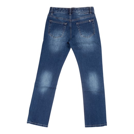 Spodnie chłopięce Sun 68 z jeansu granatowe 