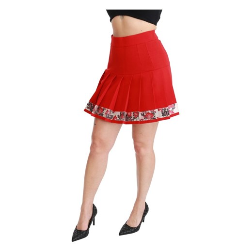 Spódnica czerwona Dolce & Gabbana 