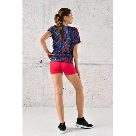 Bluzka damska Nessi Sportswear w abstrakcyjnym wzorze z tkaniny 