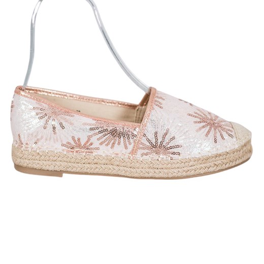 Cekinowe Espadryle 37 ButyModne.pl