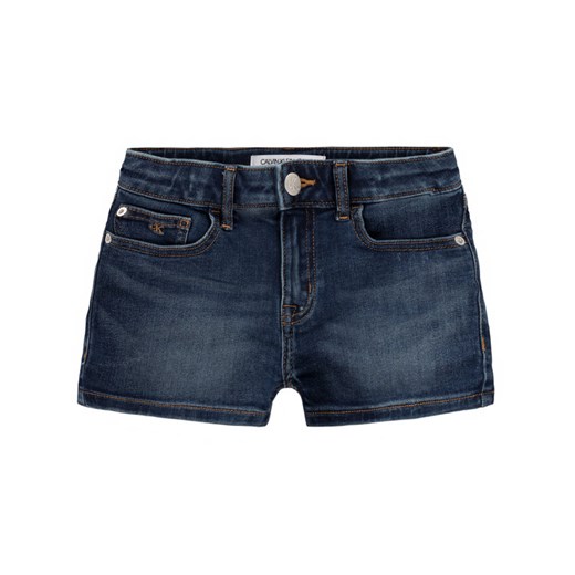 Calvin Klein Jeans Szorty jeansowe IG0IG00450 Granatowy Regular Fit 8 wyprzedaż MODIVO