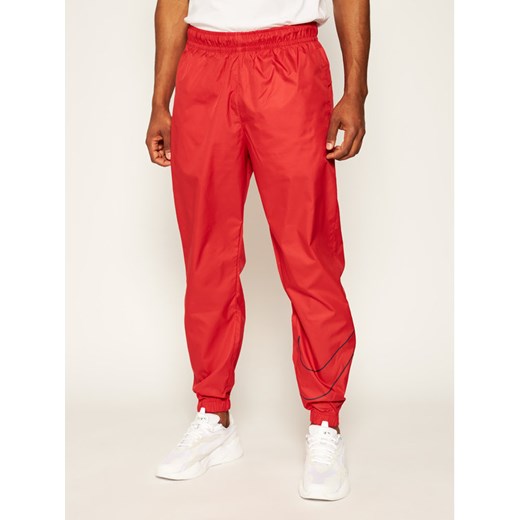 NIKE Spodnie dresowe SB Skate Track CI7230 Czerwony Standard Fit Nike S okazja MODIVO