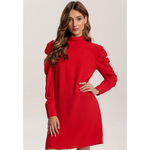 Czerwona Sukienka Jorantihr Renee XL Renee odzież