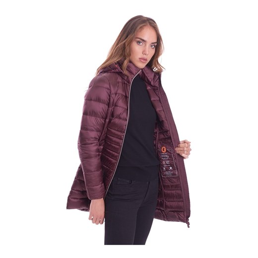 LONG DOWN JACKET IRISY QUILTED WITH HOOD Save The Duck 2XL showroom.pl