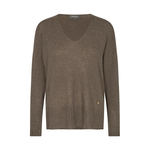 Sweter damski Mos Mosh na zimę Odzież Damska AE brązowy SYTO Sweter damski Mos Mosh na zimę Odzież Damska AE brązowy SYTO
