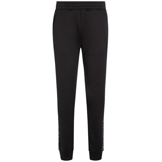 Calvin Klein Performance Spodnie dresowe Logo Joggers 00GWH9P629 Czarny Regular Fit XS promocyjna cena MODIVO