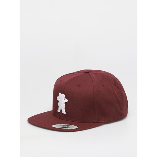 Czapka z daszkiem Grizzly Griptape OG Bear Snapback ZD (burgundy) Grizzly Griptape SUPERSKLEP