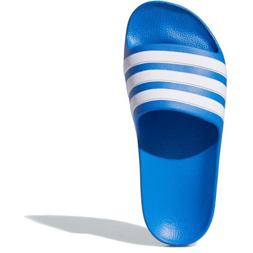 Klapki damskie Adidas niebieskie sportowe bez zapięcia na lato 