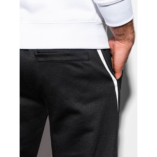 Spodnie męskie Ombre czarne 