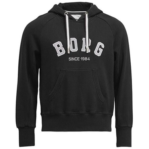 Björn Borg Męska bluza z kapturem Hood Borg Sport 1941-1061-90651 Black Beauty (Rozmiar M) XL Mall