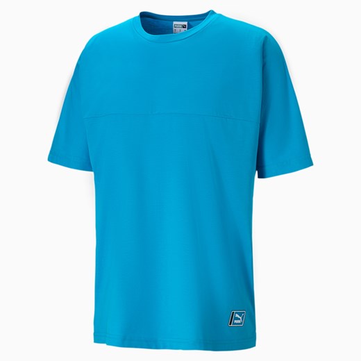 Puma t-shirt męski na lato w sportowym stylu z krótkim rękawem 