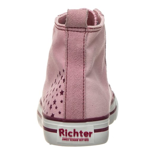 Sneakersy w kolorze jasnoróżowym Richter Shoes 33 Limango Polska
