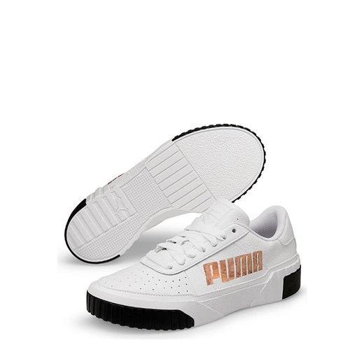 Skórzane sneakersy "Cali Statement" w kolorze białym Puma 42,5 Limango Polska