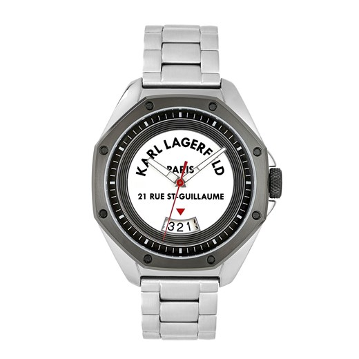 Zegarek srebrny Karl Lagerfeld 