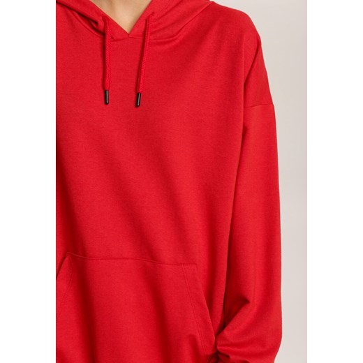 Czerwona Bluza Alyssum Renee M promocja Renee odzież