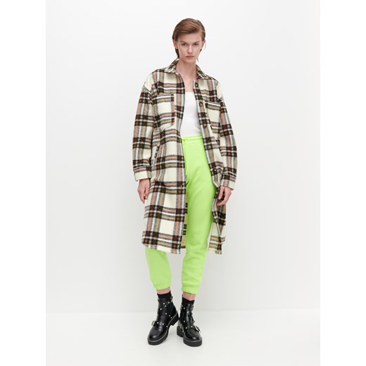 Reserved - Neonowe spodnie dresowe - Zielony Reserved XL Reserved