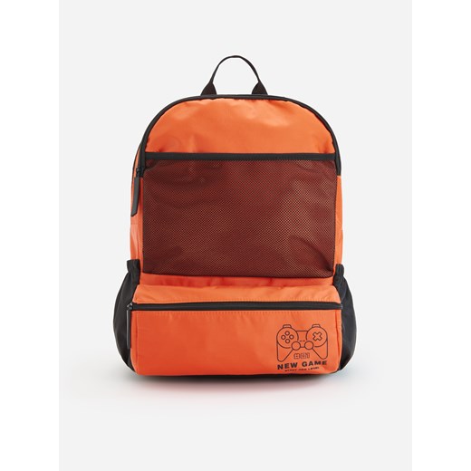 Reserved - Plecak z odblaskowymi elementami - Pomarańczowy Reserved ONE SIZE Reserved