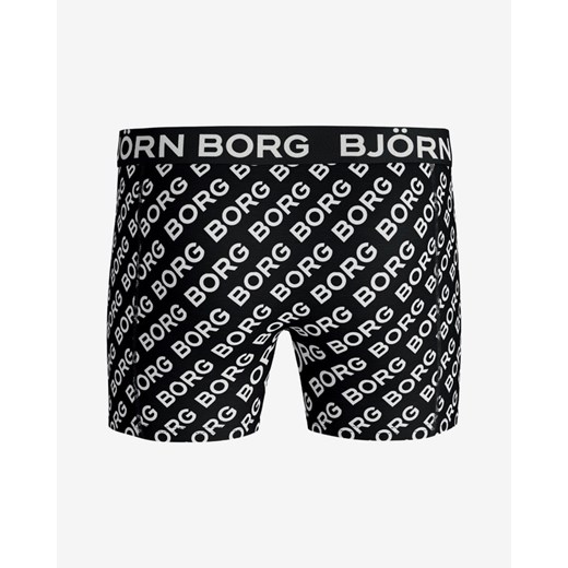 Björn Borg BB Logo Bokserki Czarny M BIBLOO