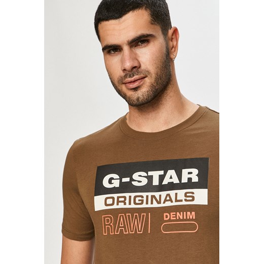 T-shirt męski G-Star Raw z krótkimi rękawami 