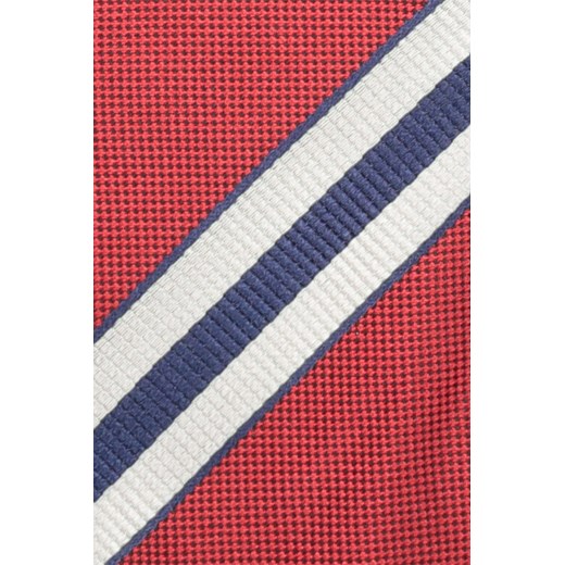 Czerwony krawat w paski 73086 Lavard  Lavard