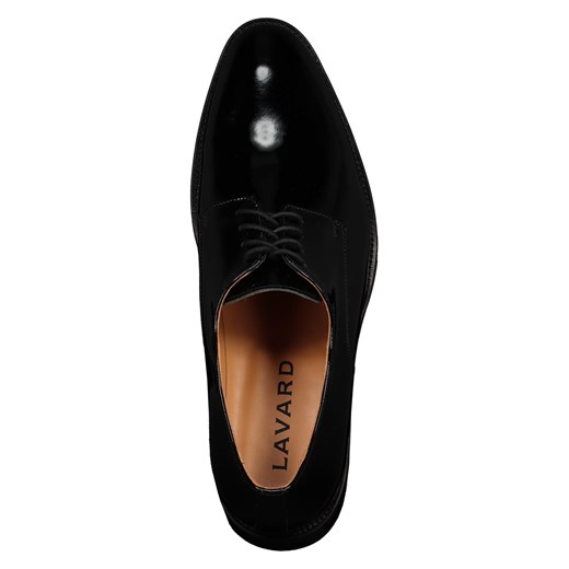 Czarne buty męskie lakierki 73169 Lavard Lavard