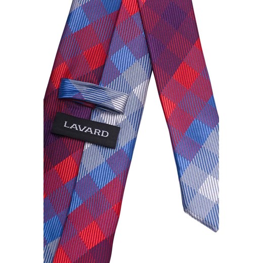 Krawat Lavard w kratkę 