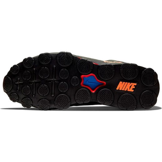 Czarne buty sportowe męskie Nike sznurowane skórzane 