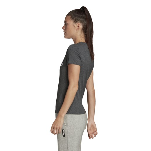 Bluzka damska Adidas z okrągłym dekoltem z krótkimi rękawami 
