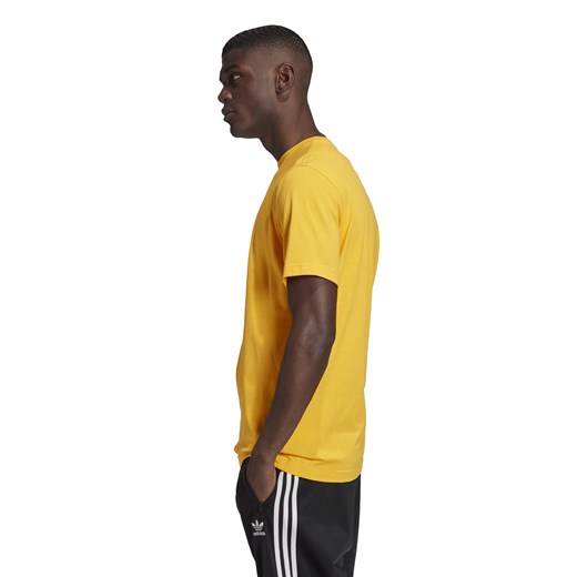 T-shirt męski Adidas wielokolorowy sportowy z krótkim rękawem z bawełny 