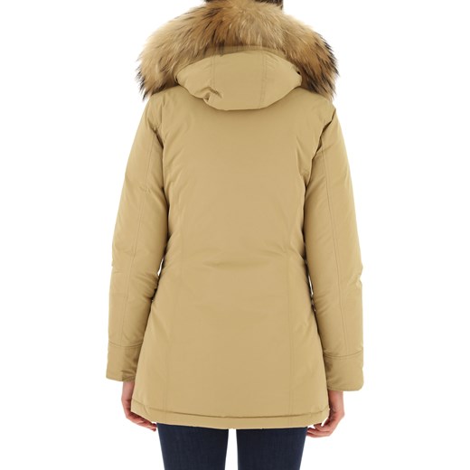 Woolrich Kurtka Puchowa dla Kobiet, Puchowa Kurtka Narciarska, Gold Kaki, Poliester, 2019, 38 44 M Woolrich M RAFFAELLO NETWORK