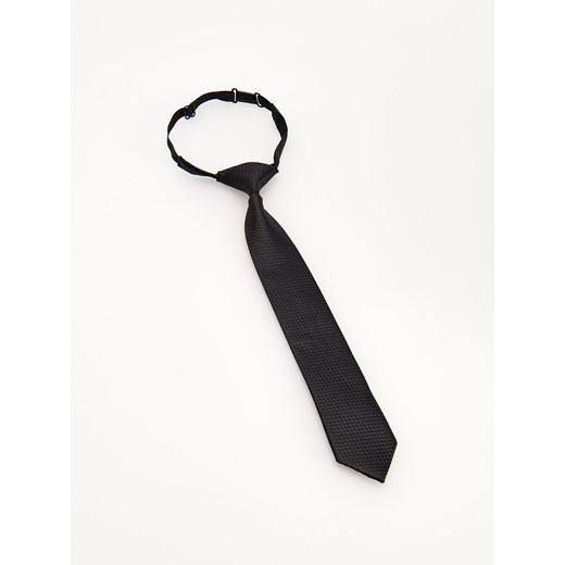 Reserved - Krawat z regulacją dopasowania - Czarny Reserved ONE SIZE Reserved