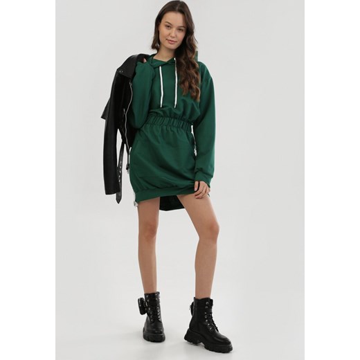 Sukienka Born2be mini z długim rękawem 