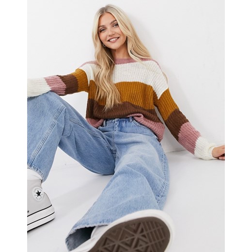 Sweter damski Jdy Odzież Damska EJ różowy MFQQ Sweter damski Jdy Odzież Damska EJ różowy MFQQ