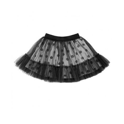 Spódniczka tiulowa czarna w kropki NewYorkStyle Ewa Collection 128 promocyjna cena NYS