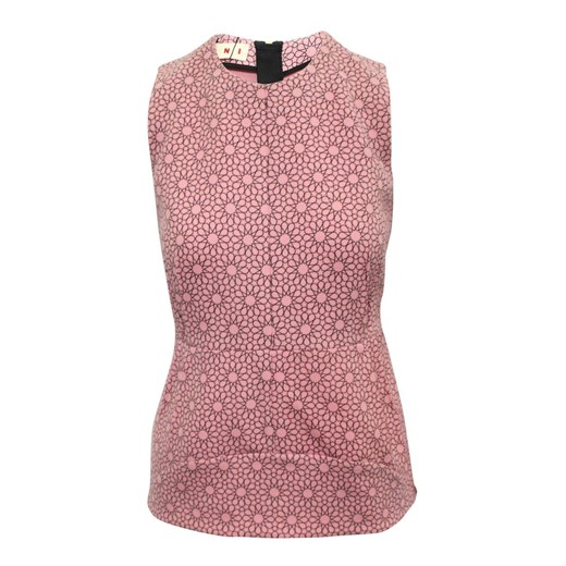 Sleeveless Top with Print Marni Vintage 40 IT showroom.pl promocja