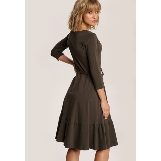 Khaki Sukienka Echirose Renee M Renee odzież