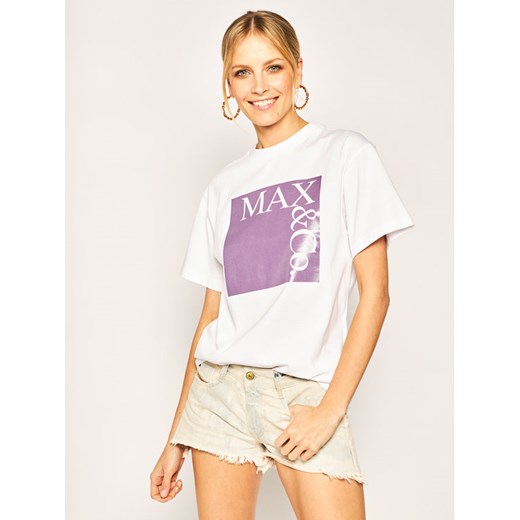 MAX&Co. T-Shirt Tee 49719620 Regular Fit XS wyprzedaż MODIVO