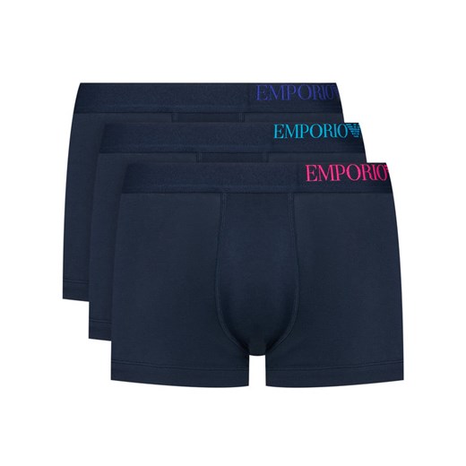 Emporio Armani Underwear Komplet 3 par bokserek 111357 0A713 70435 Granatowy S MODIVO