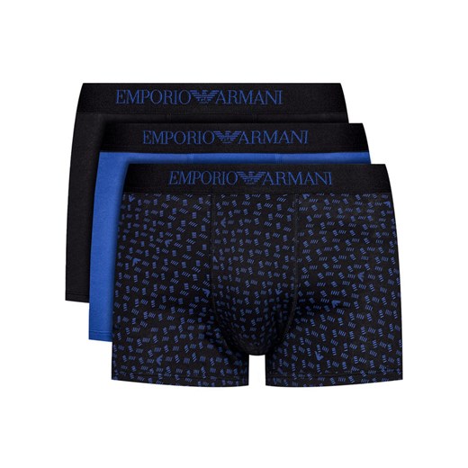 Emporio Armani Underwear Komplet 3 par bokserek 111625 0A722 91620 Czarny L MODIVO