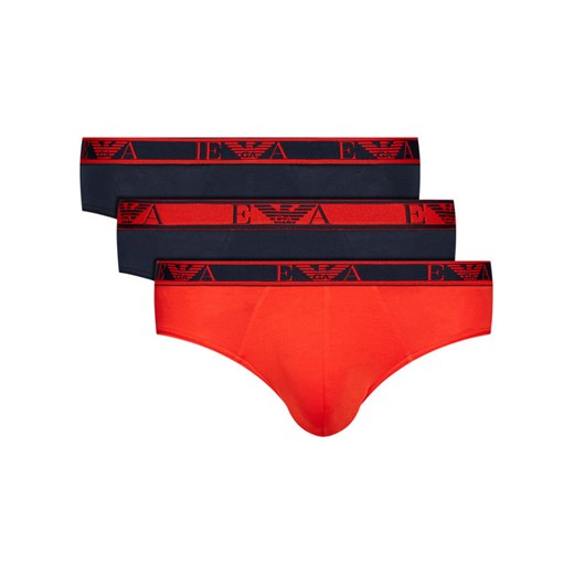 Emporio Armani Underwear Komplet 3 par slipów 111734 0A715 70635 Kolorowy XL MODIVO promocyjna cena