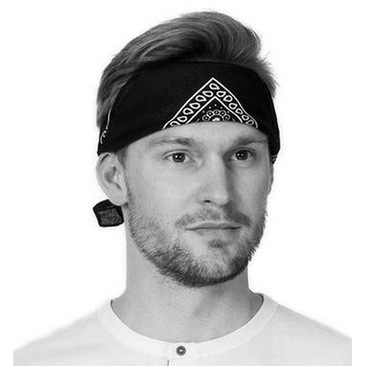 Bandamka w Tęczowe Paski, Paisley, Bandana, 100% Bawełna, Chusta Ochronna na Twarz -ALTIES BDMKALTS0012 Alties JegoSzafa.pl