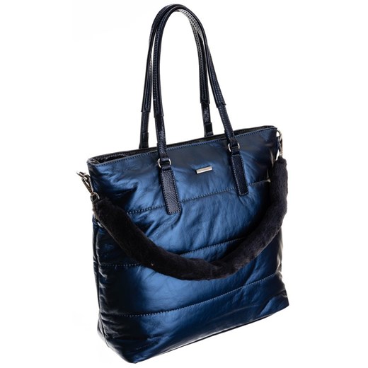 Shopper bag David Jones niebieska